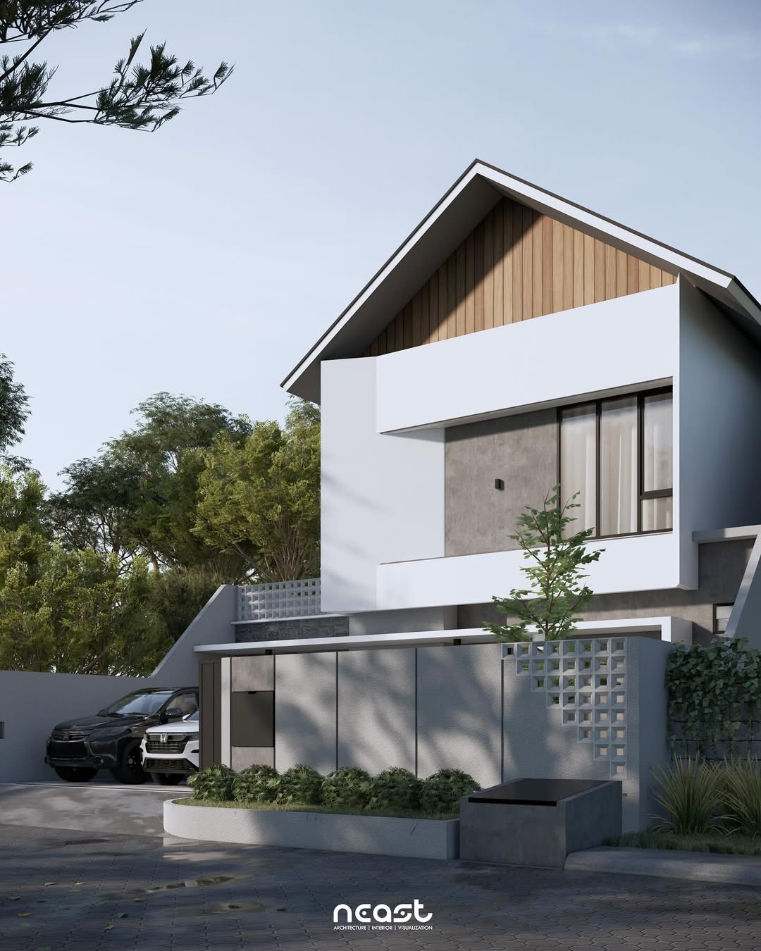 BN House -- Surabaya, Jawa TimurProject year - 2025Land area - 360 sqmStatus - Approved Architec (1)