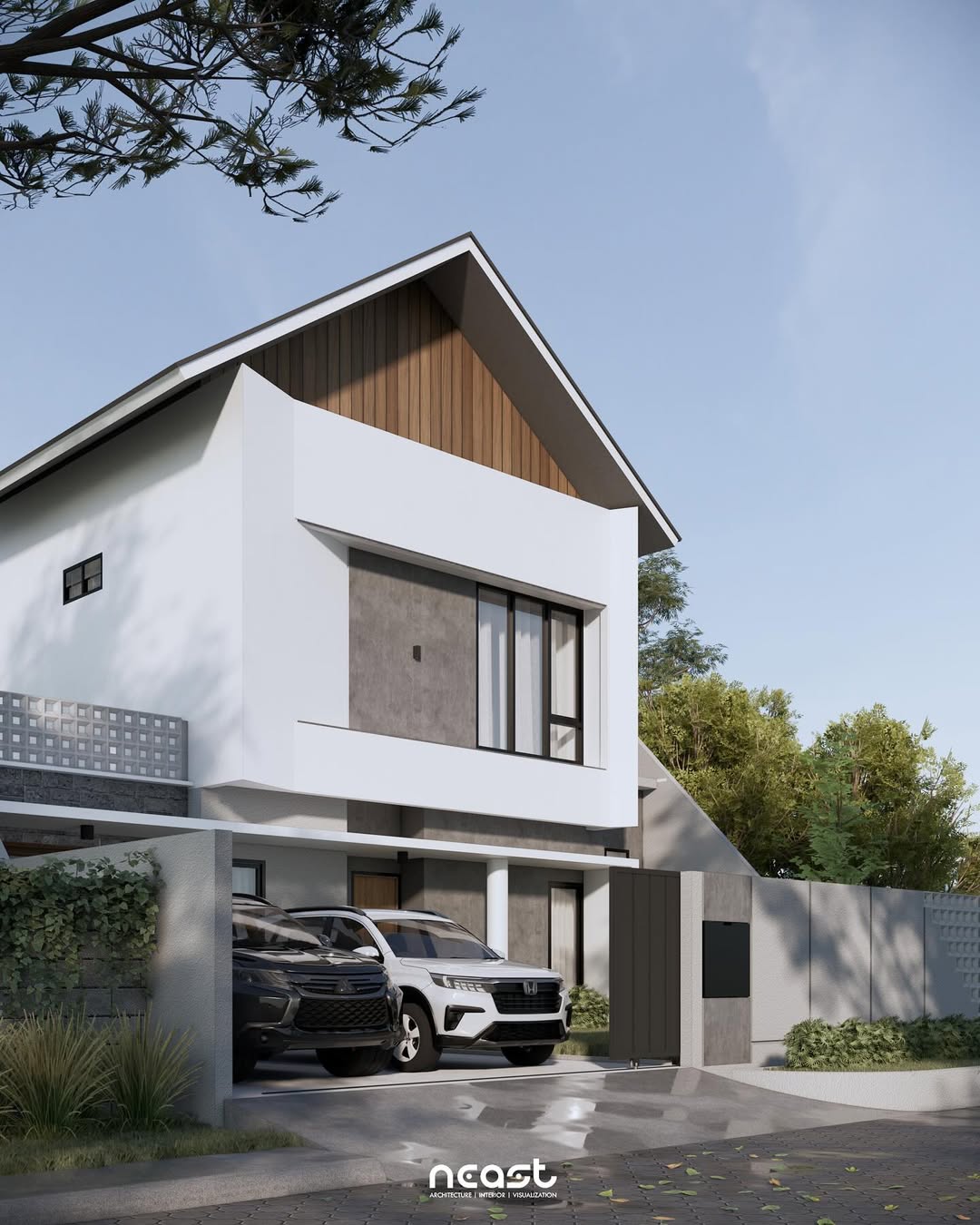 BN House -- Surabaya, Jawa TimurProject year - 2025Land area - 360 sqmStatus - Approved Architec (2)