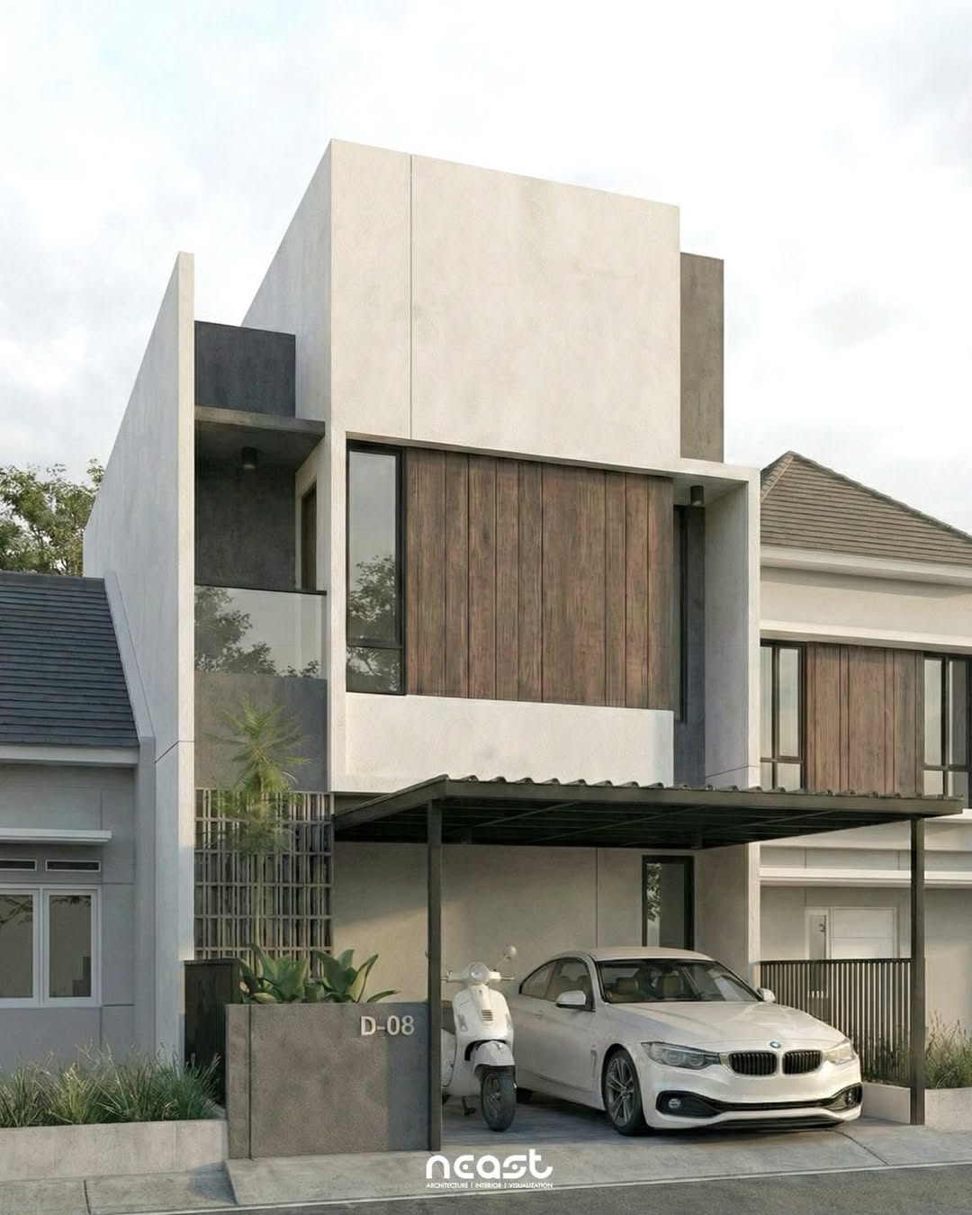 ED House -- Surabaya, Jawa TimurProject year - 2026Land area - 84 sqmStatus - Approved Architect (2)