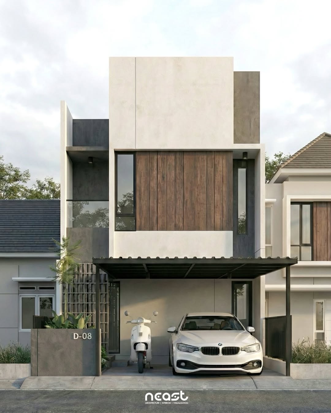 ED House -- Surabaya, Jawa TimurProject year - 2026Land area - 84 sqmStatus - Approved Architect