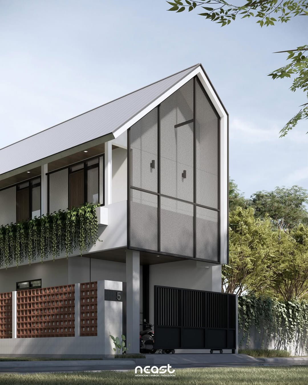 HR Rukost -- Malang, Jawa TimurProject year - 2025Land area - 120 sqmStatus - Approved Architect (2)