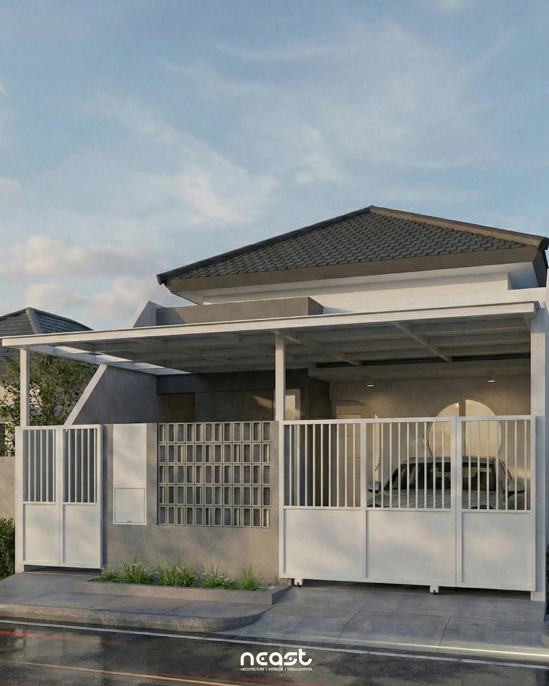 INA House -- Kediri, Jawa TimurProject year - 2026Land area - 168 sqmStatus - Approved Architect (1)