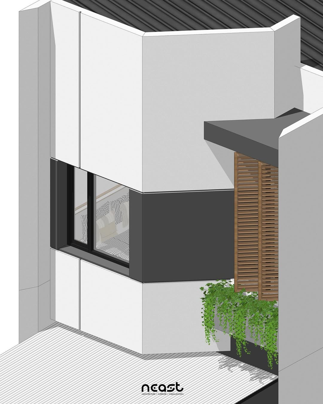 Isometric Design KL House -- Bekasi, Jawa BaratProject year - 2025Land area - 70 sqmStatus - App (2)