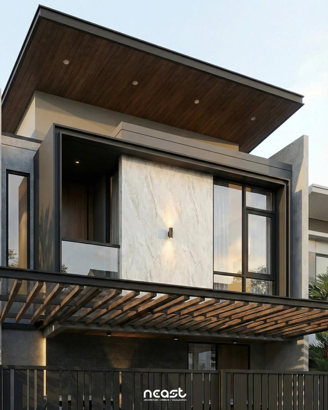 MRY House -- Jakarta BaratDirancang dengan konsep modern tropical yang fokus pada kenyamanan dan (2)