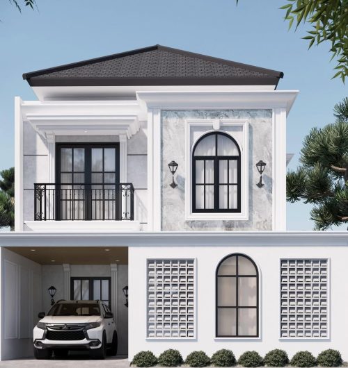 AMD House -- Malang, Jawa Timurwith American Classic style concept Project year - 2025Land area